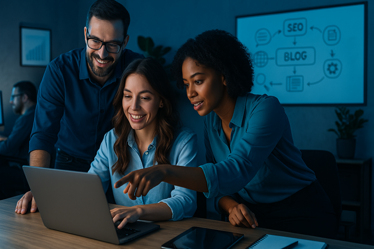 blogging service for business coaches