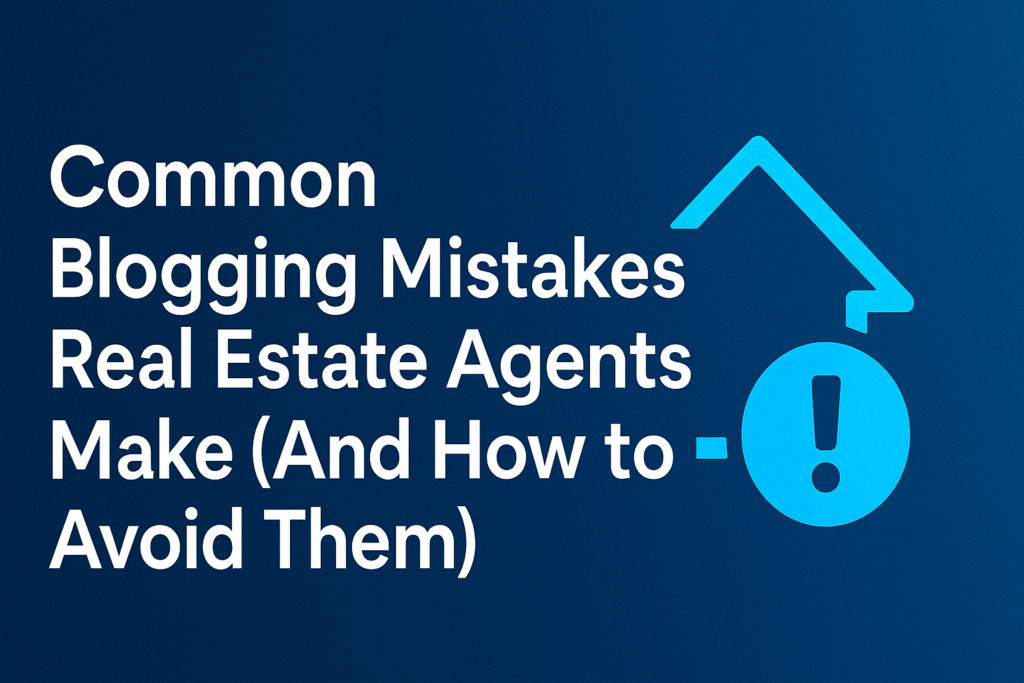 Blogging Services For Real Estate Agents