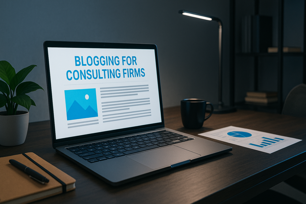 blogging service for consulting firms