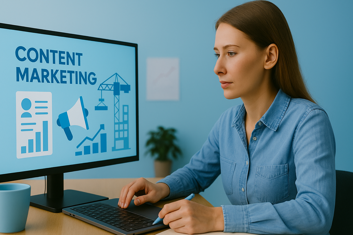 content marketing for construction