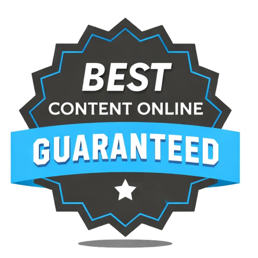 best content online guarantee badge