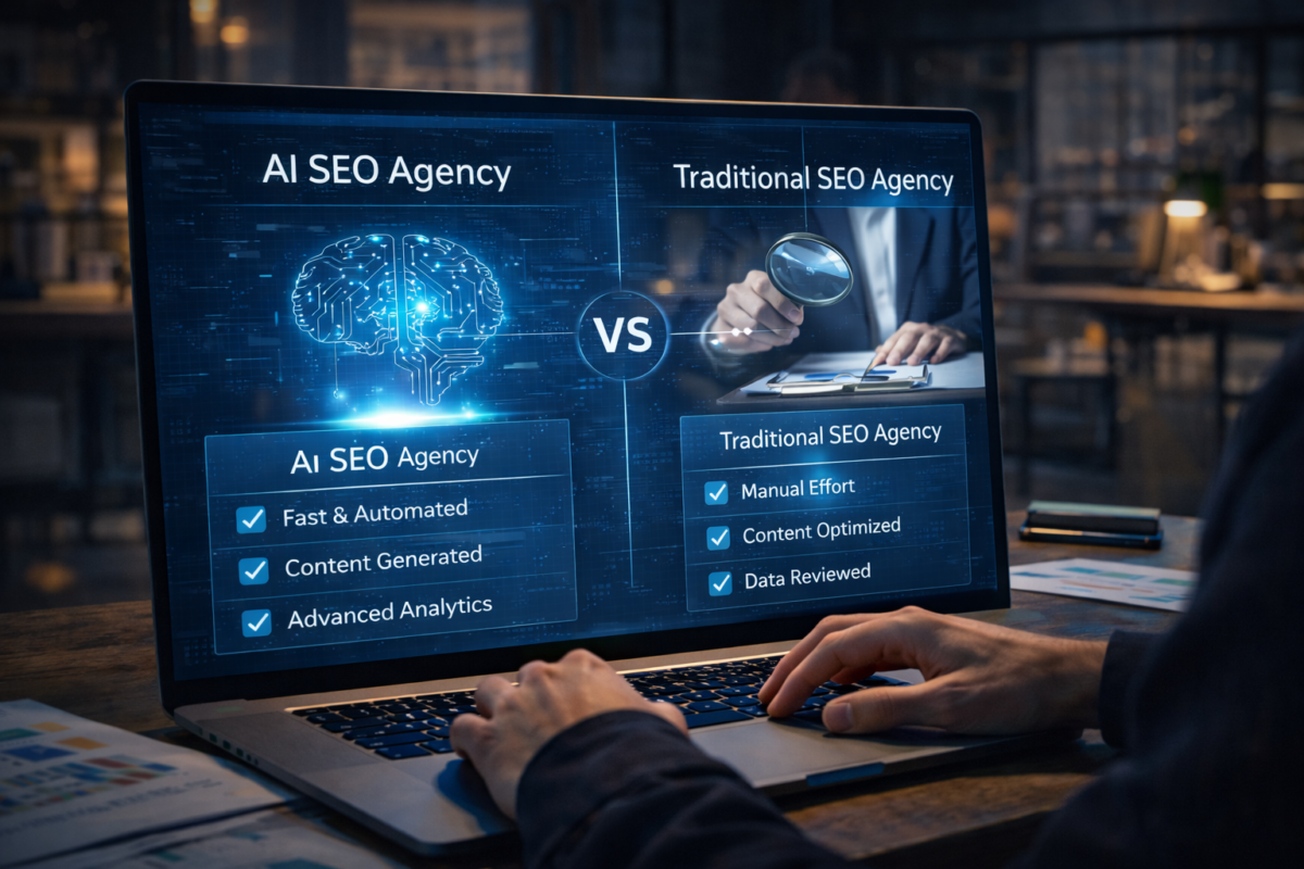 Best AI SEO Agency Vs Traditional SEO Agency​