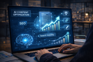 does ai content optimization improve search visibility