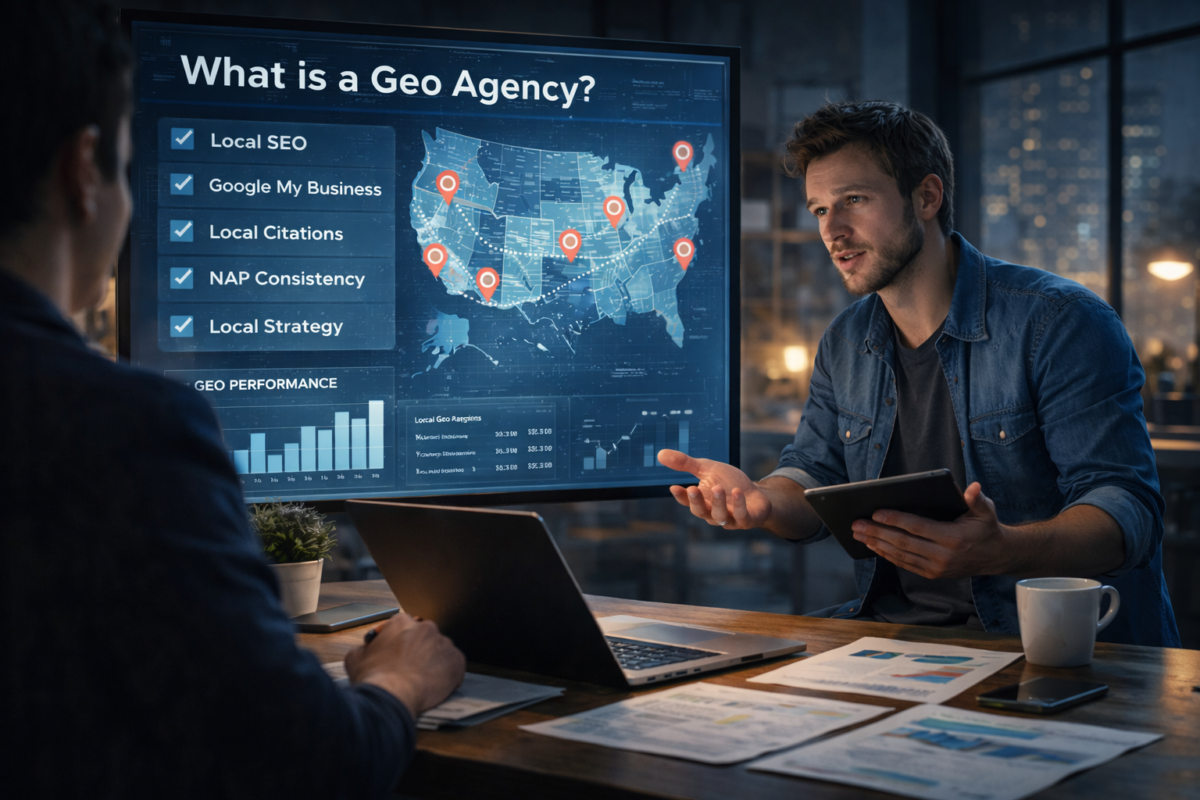 What Is A Generative Engine Optimization (GEO) Agency​?