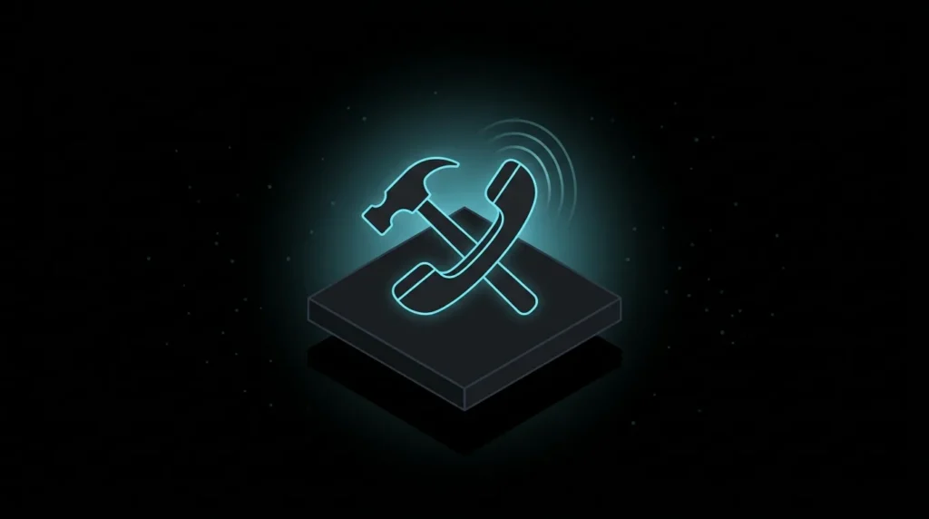 Hammer and telephone handset with signal rings